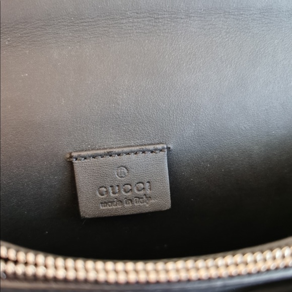 GUCCI Suede Small Dionysus Shoulder Bag Black - Picture 4 of 8